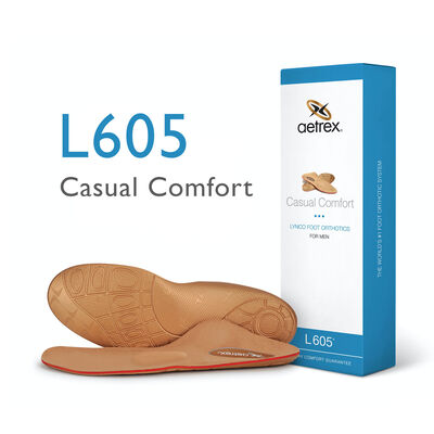 Men's Casual Comfort Orthotics W/ Metatarsal Support